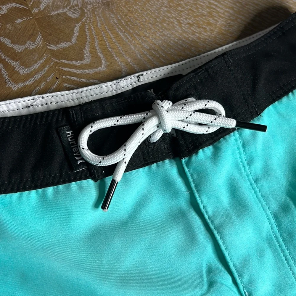 HURLEY Teal Swim Boardshorts 5